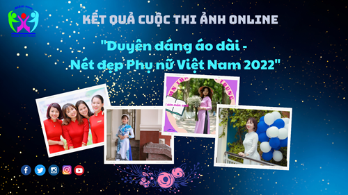 Kết quả cuộc thi ảnh online  Duyên dáng áo dài - Nét đẹp phụ nữ Việt Nam 2022 